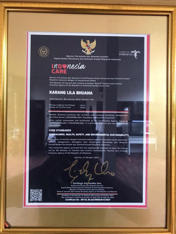 Karang Lila Bhuana Ubud エクステリア 写真